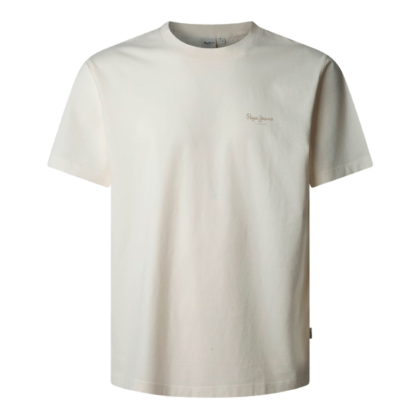 Pepe Jeans T-shirts Blanc - T-shirt logo imprim coupe classique - L - Ref 26 €